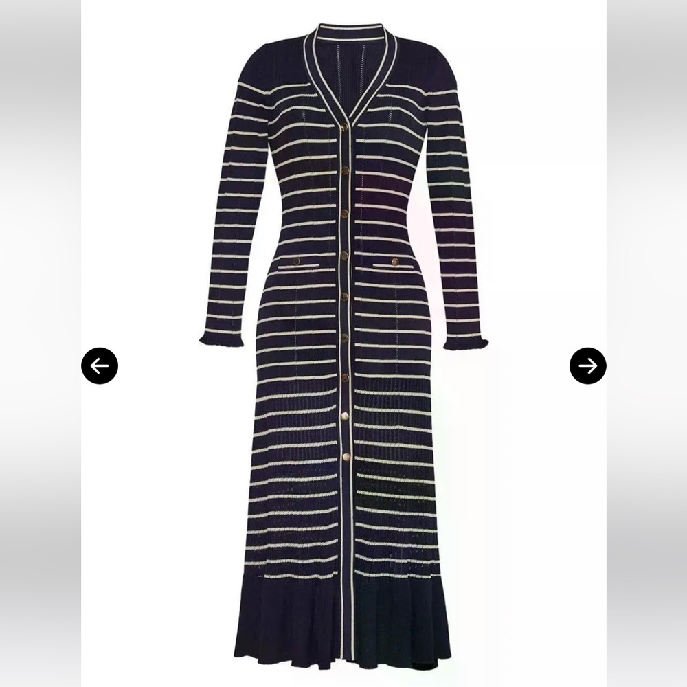 Cara Cara Marina Midi Dress Medium - Picture 4 of 4